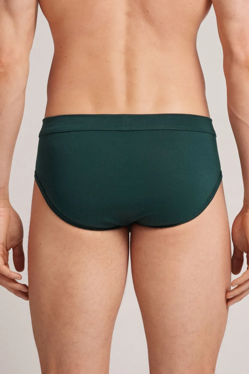 Slipy|Bawełna Superior Extrafine>Intimissimi Slipy z Bawełny Light & Fresh zielony - 132j - verde scuro
