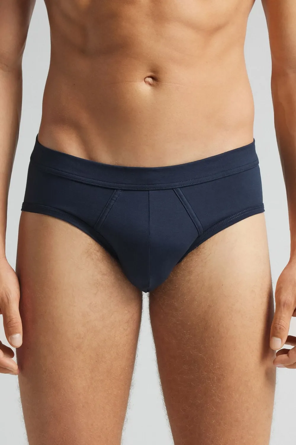 Slipy|Merceryzowana Bawełna Filo Premium>Intimissimi Slipy z Bawełny Merceryzowanej filo Premium niebieski - 490j - blu navy