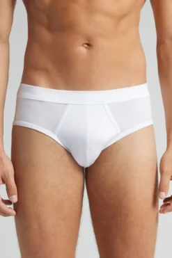 Slipy|Merceryzowana Bawełna Filo Premium>Intimissimi Slipy z Bawełny Merceryzowanej filo Premium biały - 001 - biały