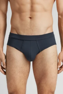 Slipy|Bawełna Superior>Intimissimi Slipy z Bawełny Superior niebieski - 800 - blu notte