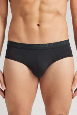 Slipy|Mikrofibra>Intimissimi Slipy z Mikrofibry z Logo czarny - 019 - czarny