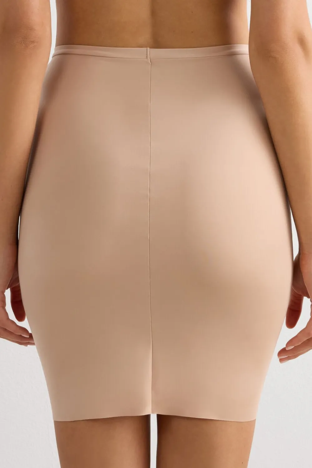 Spódnice /Sukienki|Mikrofibra>Intimissimi Spódnica z Mikrofibry Ultralight naturalny - 044 - honey
