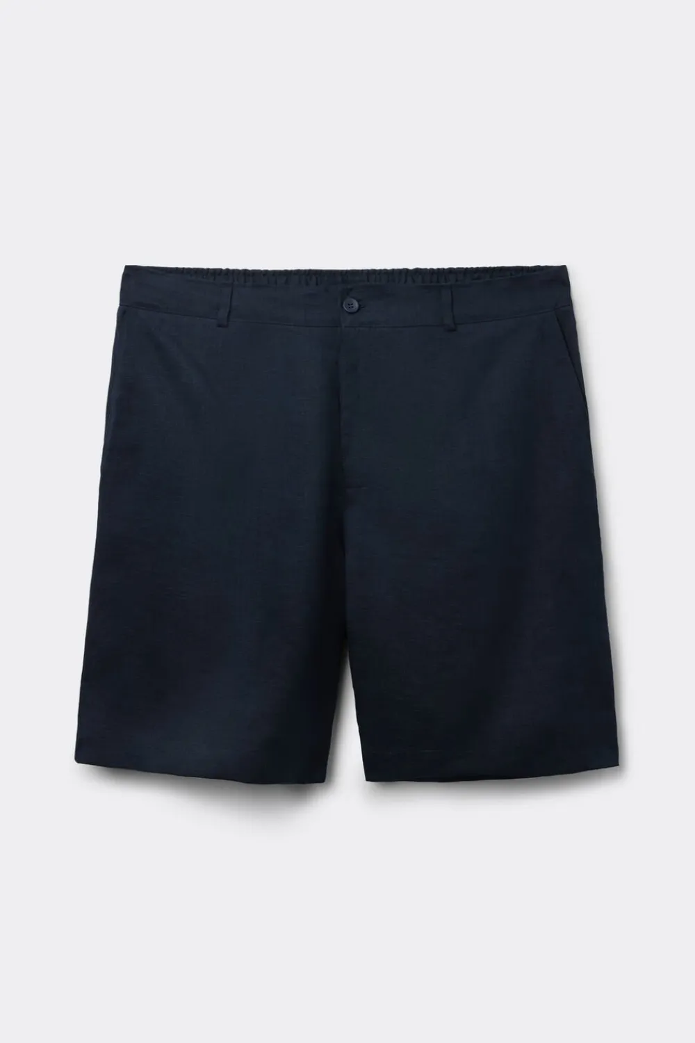 Spodnie|Len>Intimissimi Spodenki Męskie 100% Len niebieski - 585j - blu oceano