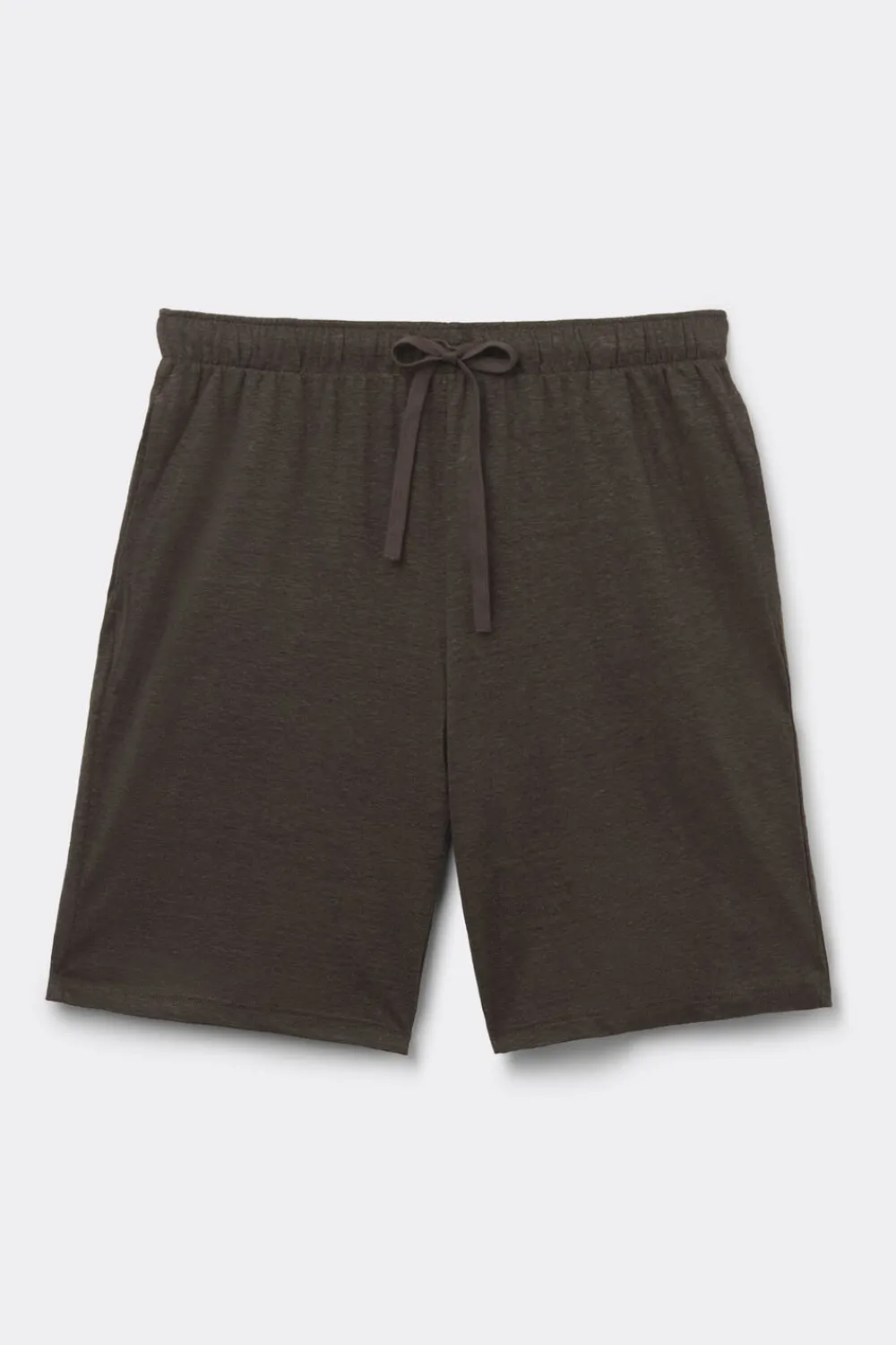 Spodnie|Len>Intimissimi Spodenki Męskie 100% Len brązowy - 132k - brown