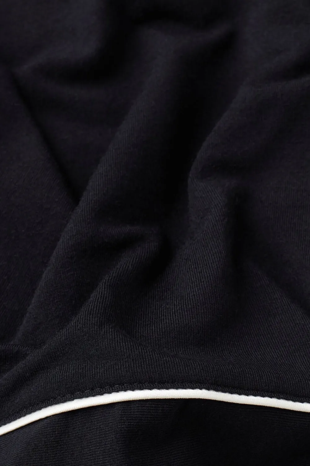 Piżamy Krótkie|Modal>Intimissimi Spodenki z Modalu z Kontrastującymi Lamówkami czarny - 019 - czarny