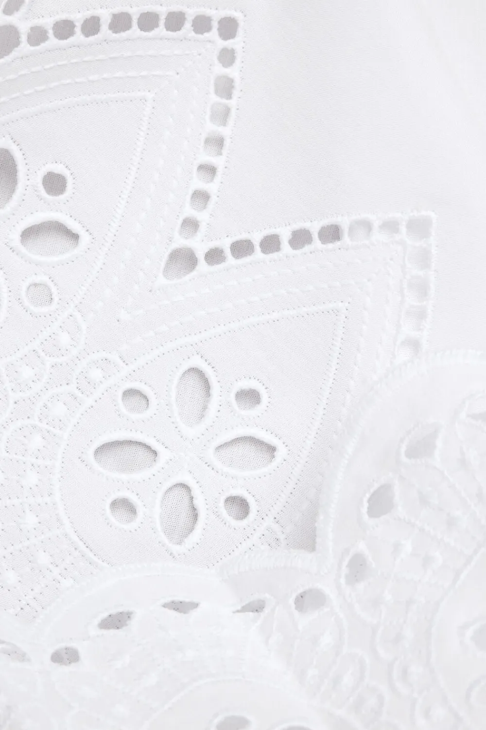 Piżamy Krótkie>Intimissimi Spodenki z Płótna Bawełnianego Sangallo Made with Love biały - 001 - biały