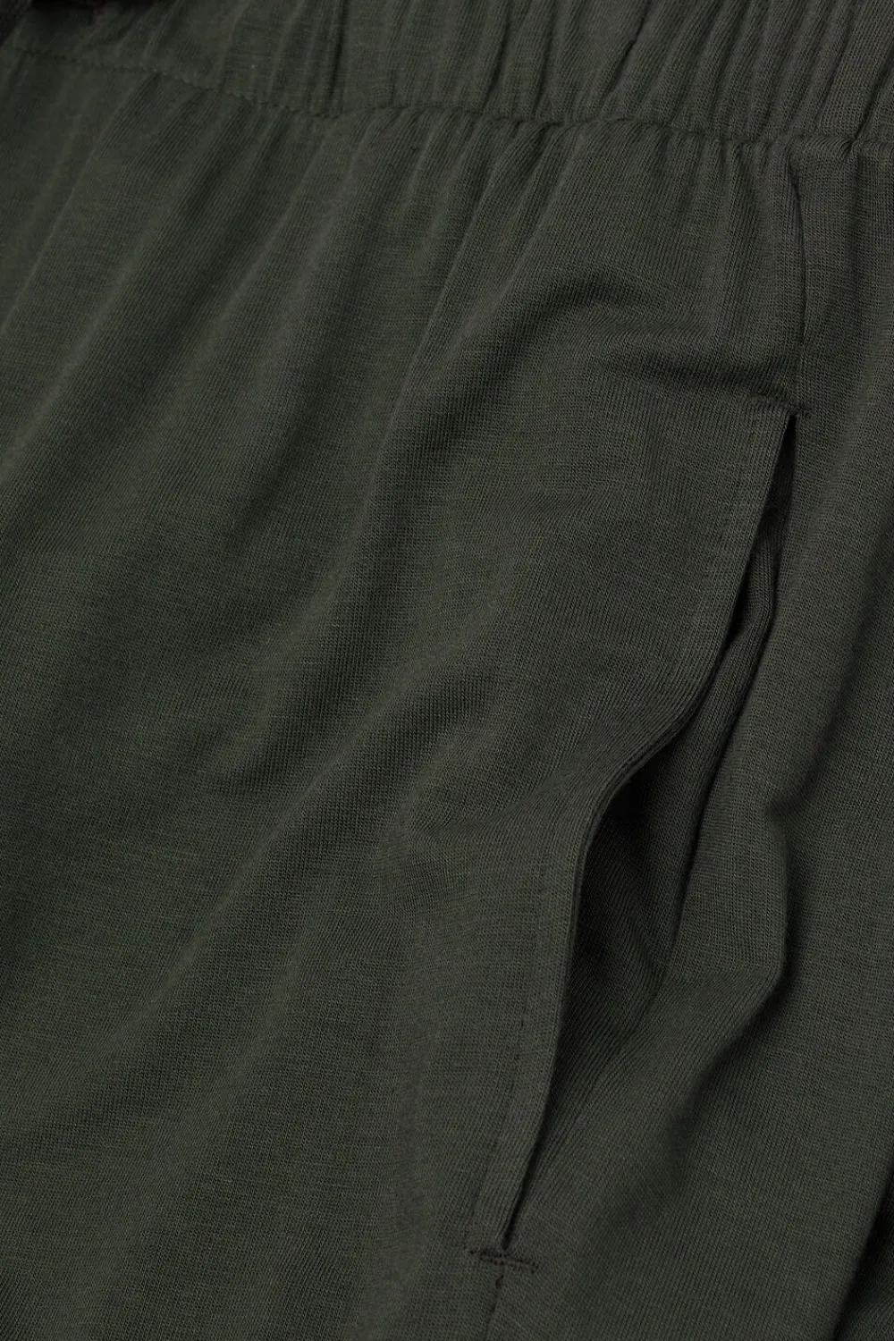 Spodnie|Soft Silk>Intimissimi Spodnie męskie z jedwabiu i modalu zielony - 640j - verde fumo scuro