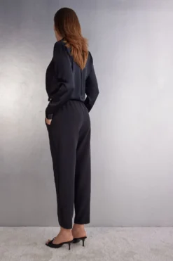 Legginsy / Spodnie>Intimissimi Spodnie z Kieszeniami czarny - 019 - czarny