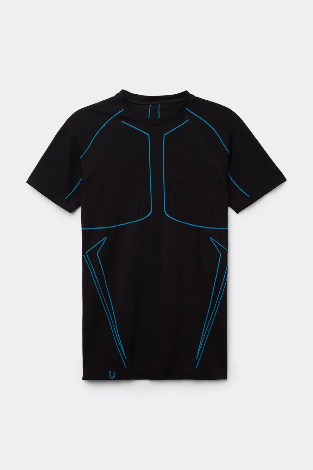 T-shirty>Intimissimi Sportowa Koszulka Techniczna z Krótkim Rękawem czarny - 019 - czarny