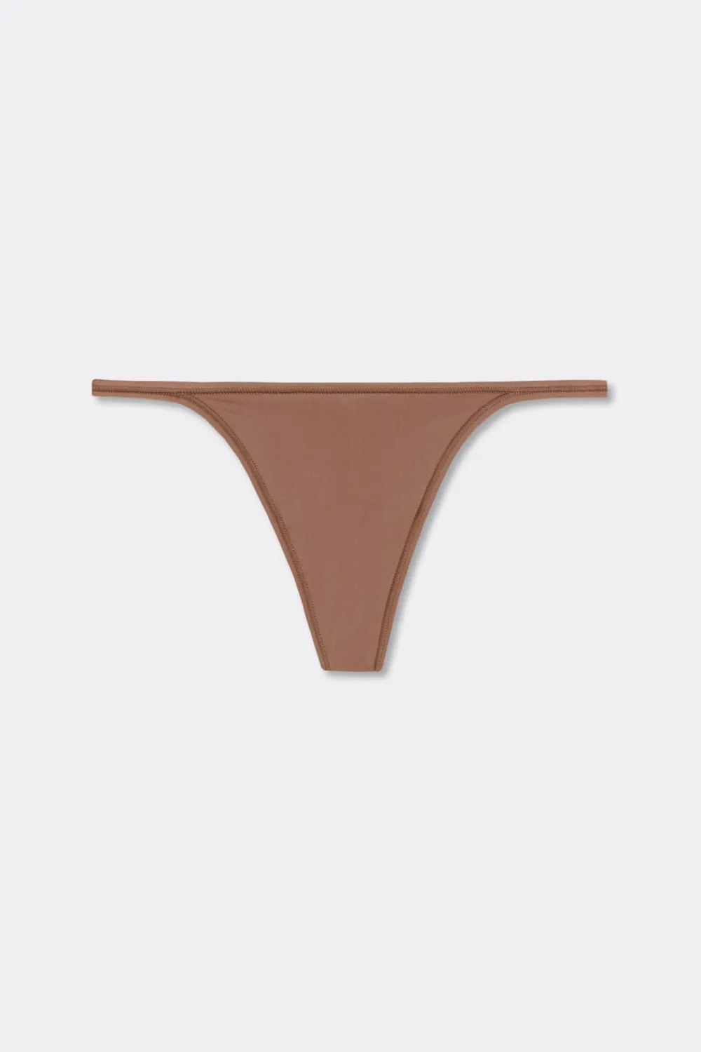 Stringi|Mikrofibra>Intimissimi Stringi z Paseczkami z Mikrofibry Ultralight naturalny - 502i - caramel