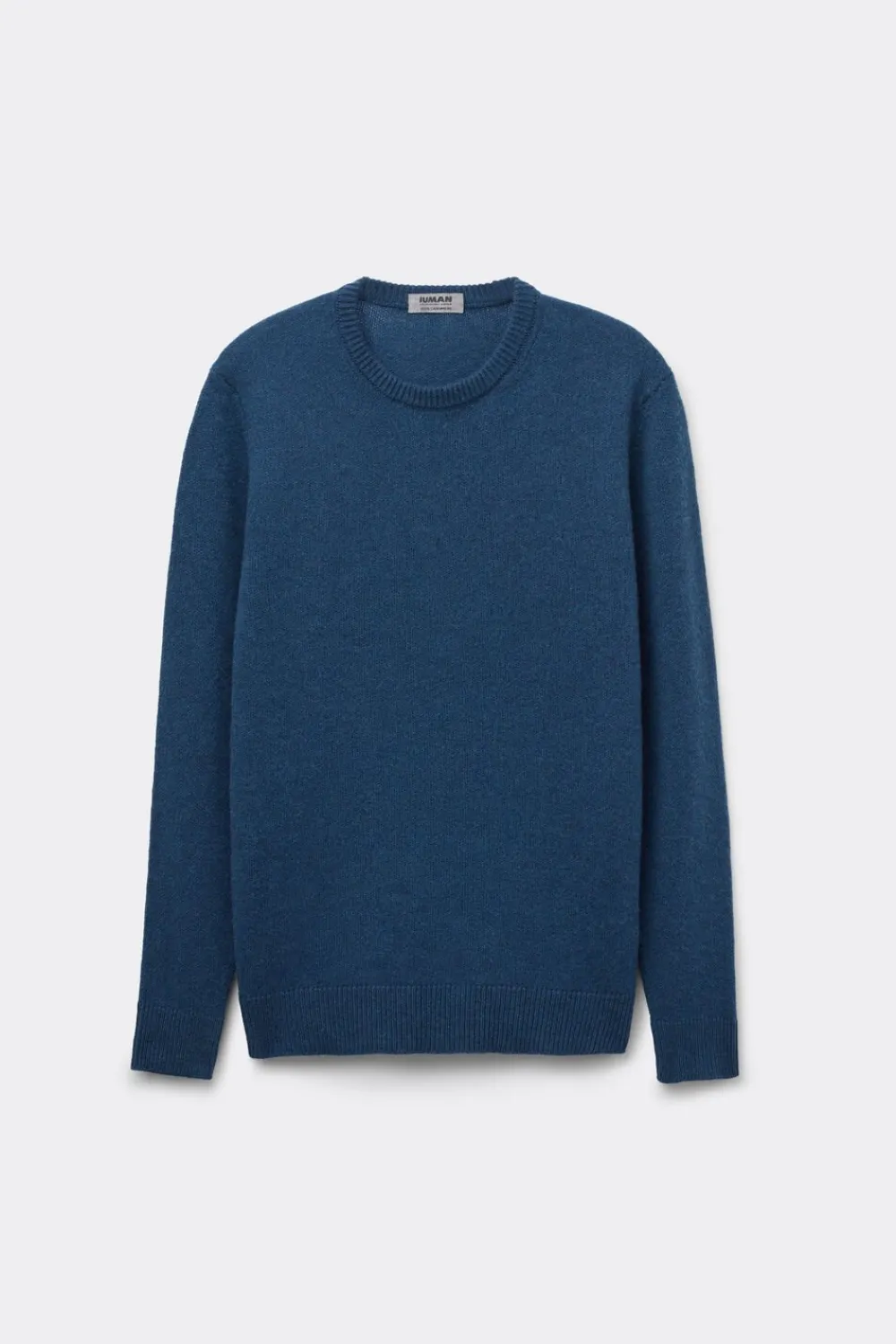 Bluzki Z Długim Rękawem|Swetry / Bluzy>Intimissimi Sweter z Kaszmiru niebieski - 008k - denim