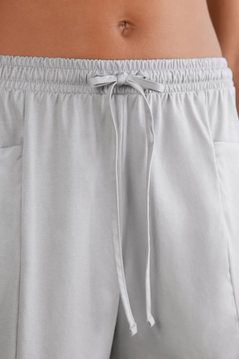Piżamy Krótkie>Intimissimi Szorty z Bawełny Elevated Cotton szary - 946j - shell grey