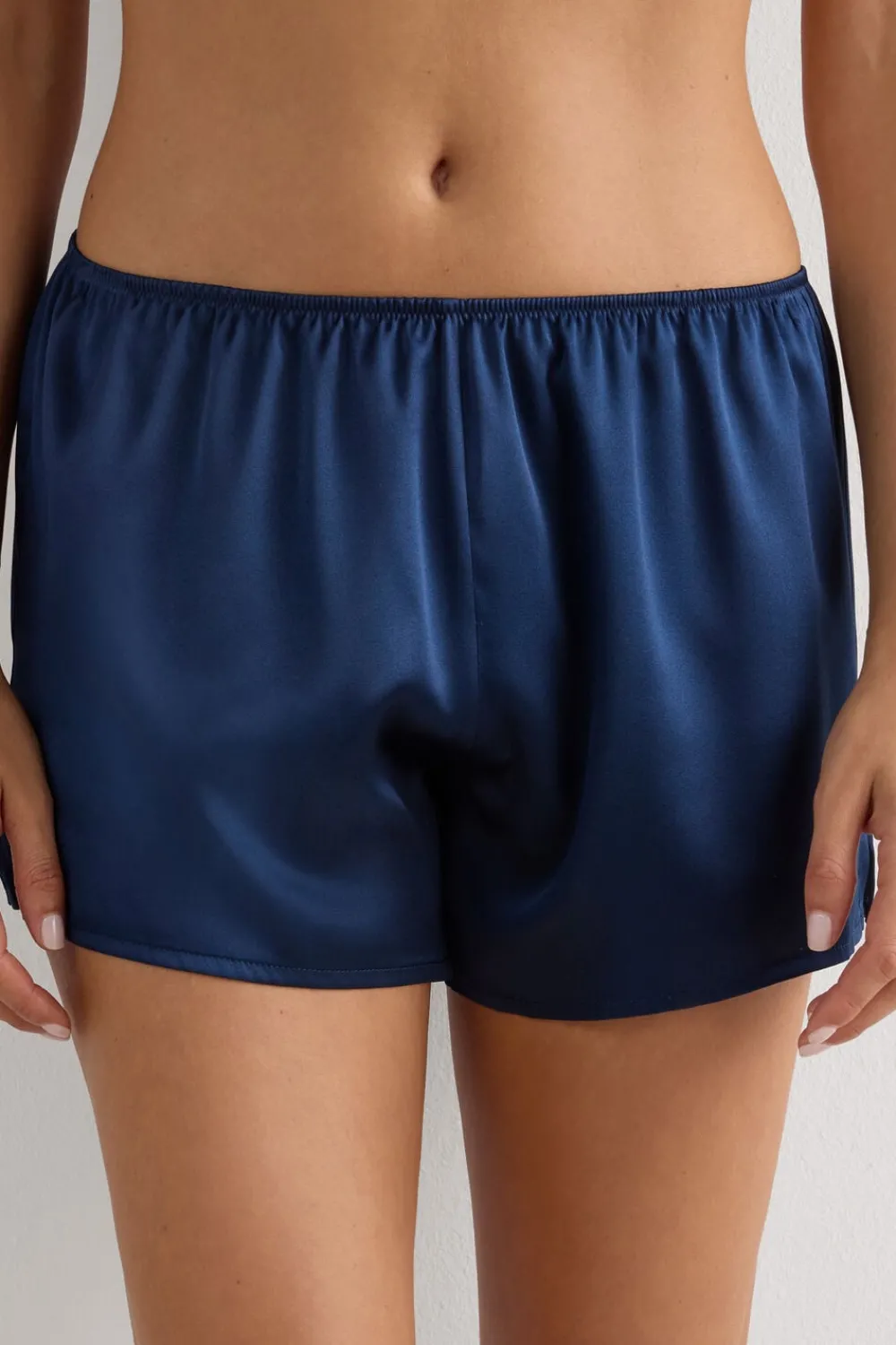 Piżamy Krótkie|Jedwab>Intimissimi Szorty z Jedwabiu niebieski - 1467 - intensywny niebieski