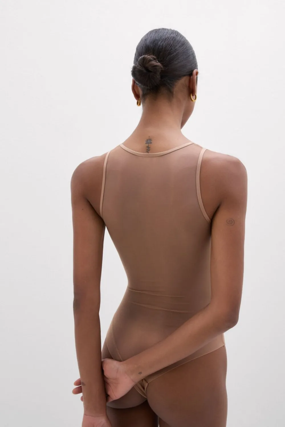 Body>Intimissimi Tiulowe Body Midnight Summer naturalny - 417i - cappuccino