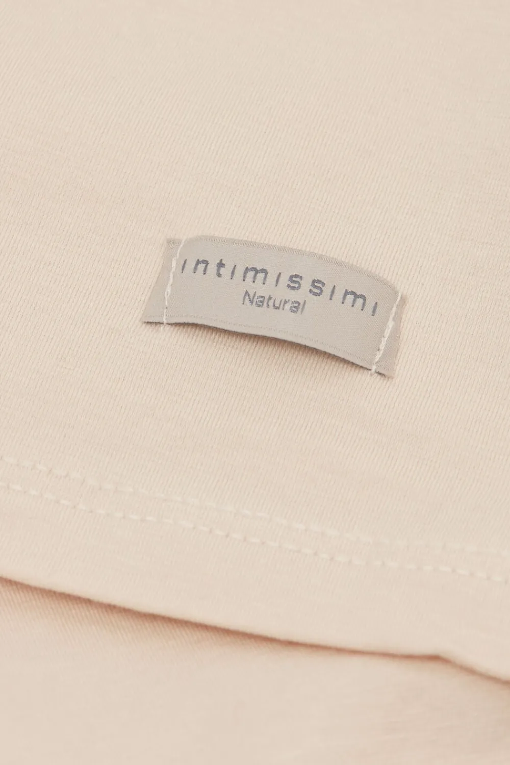 Topy>Intimissimi Top na Cienkich Ramiączkach z Bawełny naturalny - 2280 - cream