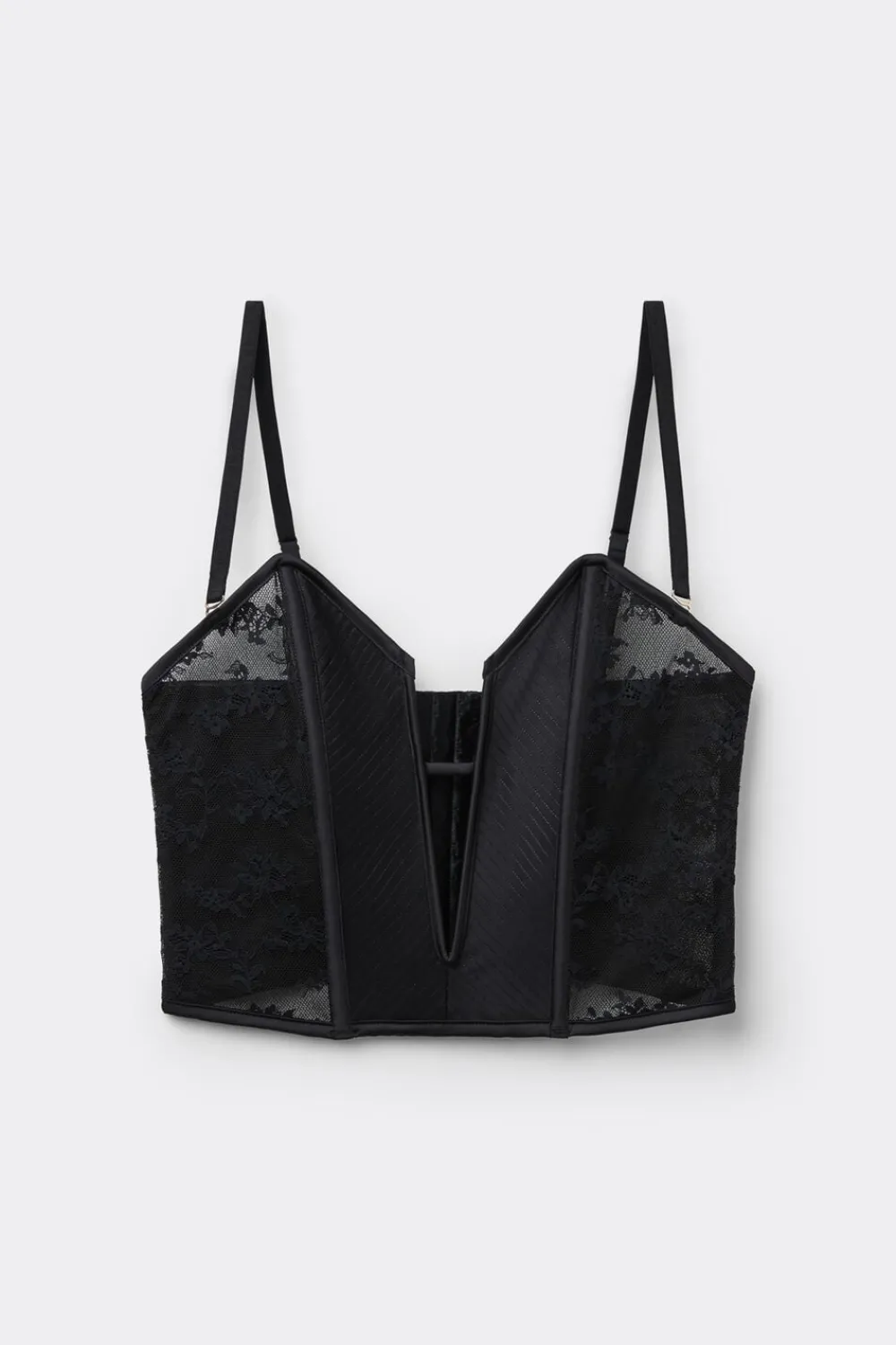 Gorsety|Topy>Intimissimi Top Usztywniany The Art of Lingerie czarny - 019 - czarny