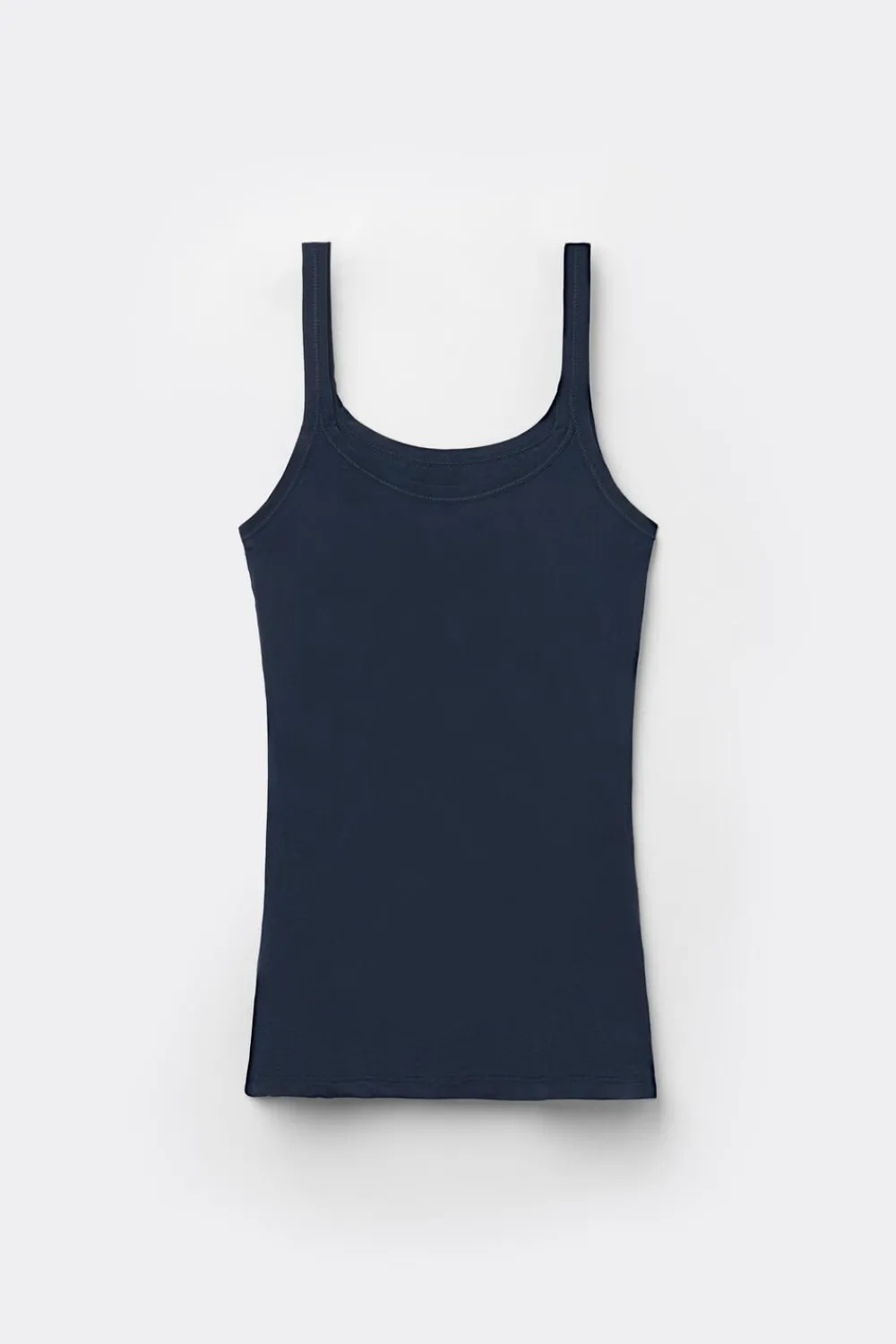 Topy|Bawełna Ultralight>Intimissimi Top z Bawełny Ultralight Cotton niebieski - 1467 - intensywny niebieski