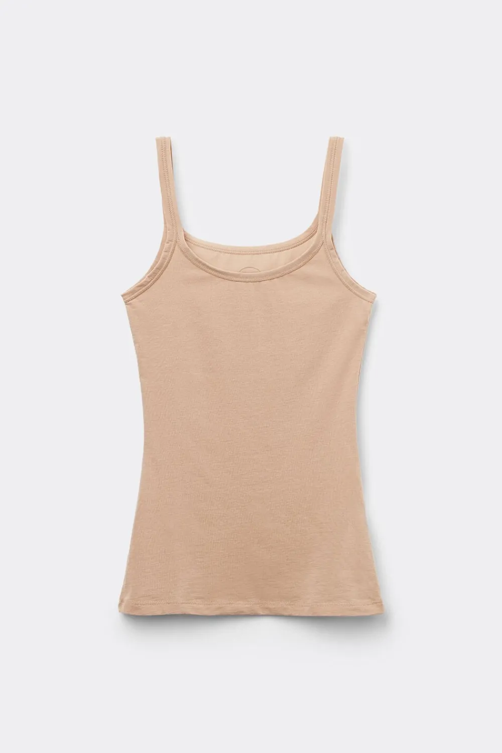 Topy|Bawełna Ultralight>Intimissimi Top z Bawełny Ultralight Cotton naturalny - 044 - honey