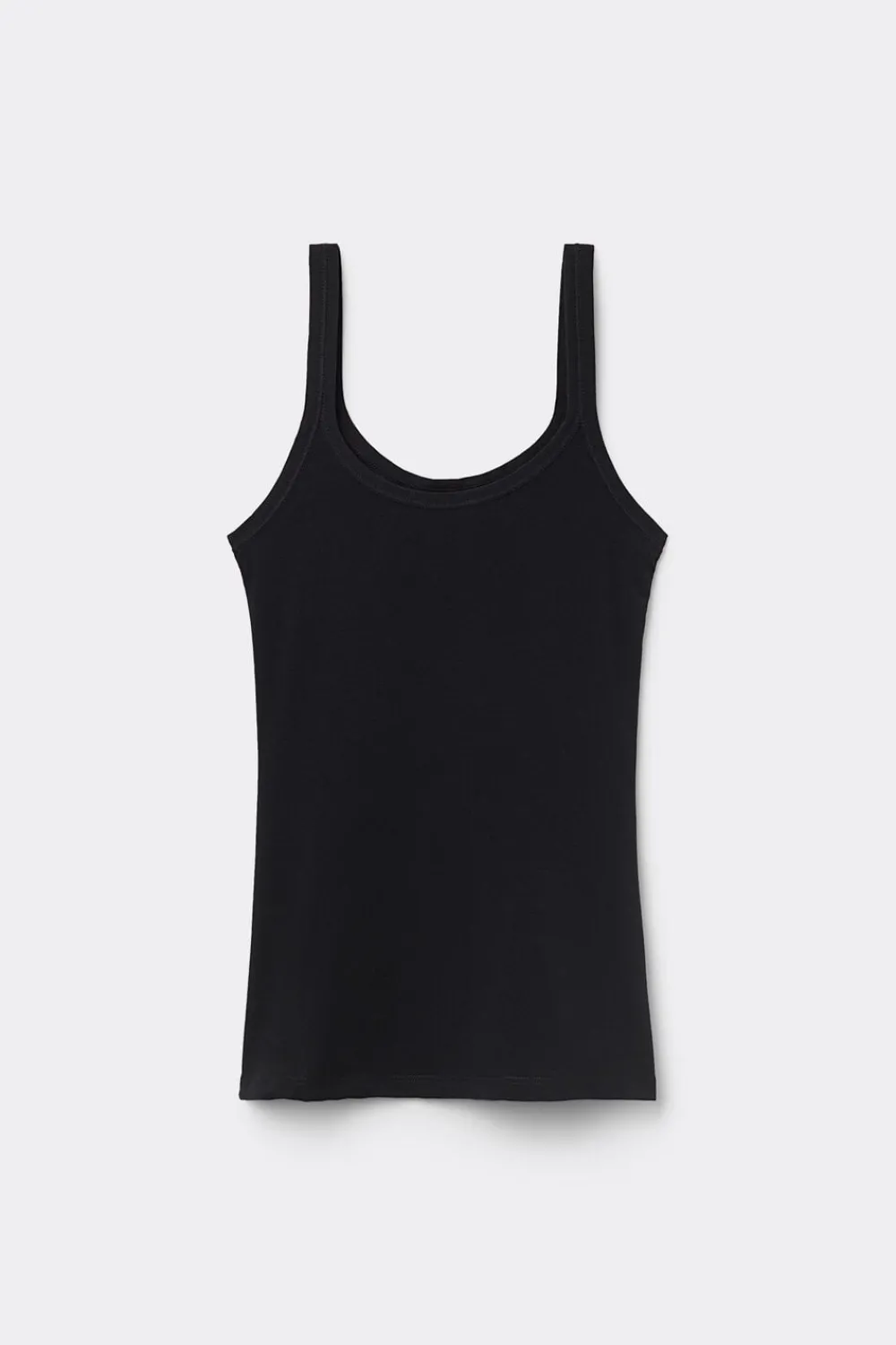 Topy|Bawełna Ultralight>Intimissimi Top z Bawełny Ultralight Cotton czarny - 019 - czarny