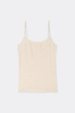 Topy|Mikrofibra>Intimissimi Top z Mikrofibry Ultralight naturalny - 2280 - cream