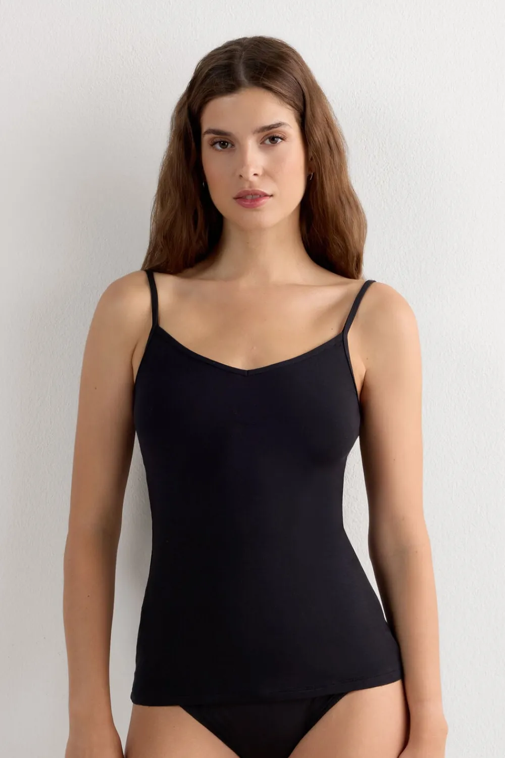 Topy|Modal>Intimissimi Top z Modalu czarny - 019 - czarny