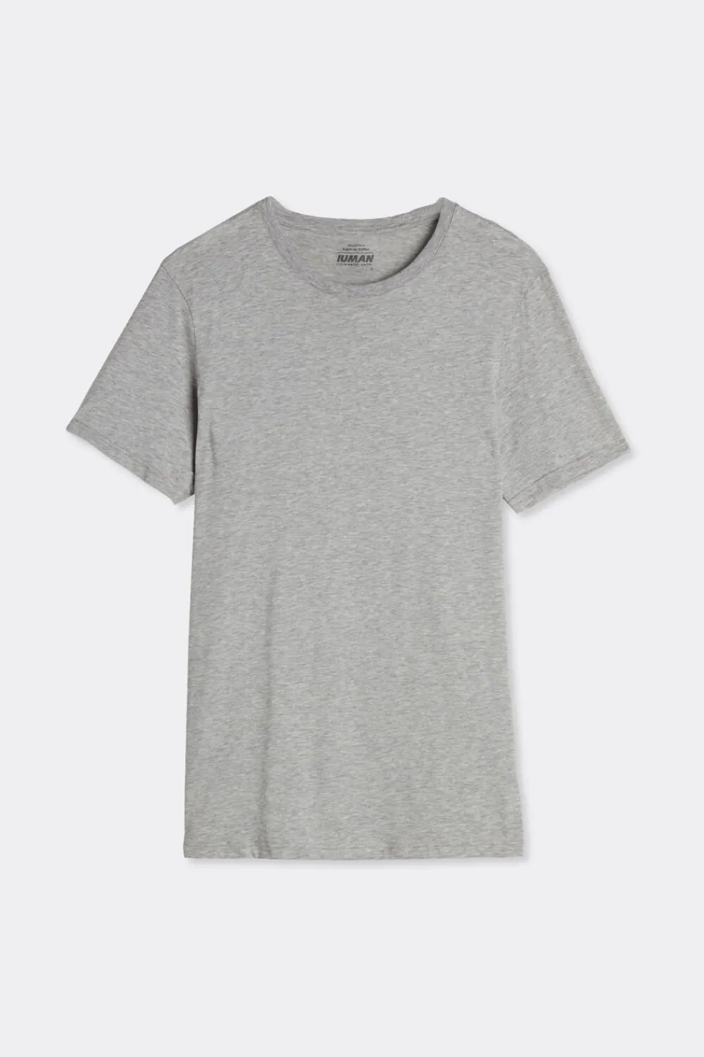 T-shirty|Bawełna Superior>Intimissimi T-shirt 100% Bawełny Superior szary - 031 - grigio melange chiaro