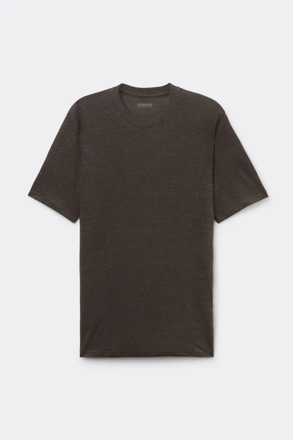 T-shirty|Len>Intimissimi T-shirt 100% Len Soft brązowy - 132k - brown