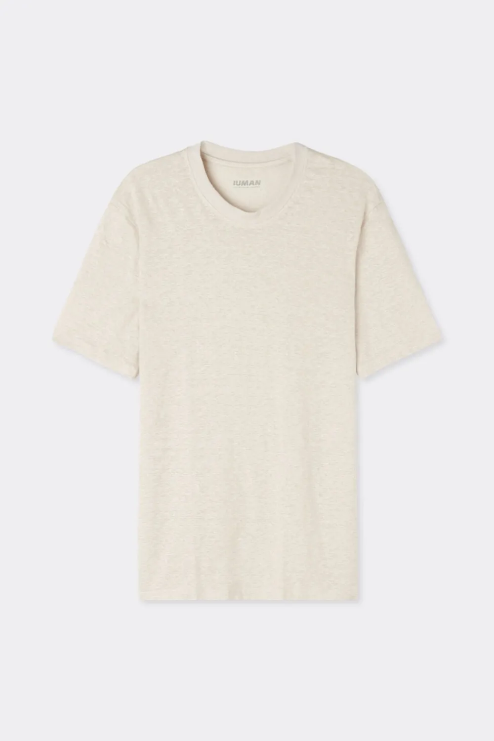 T-shirty|Len>Intimissimi T-shirt 100% Len Soft czarny - 959i - lino chiaro