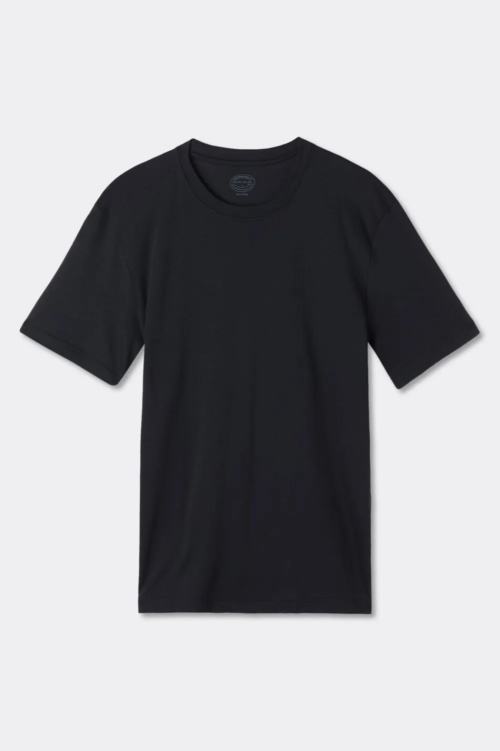 T-shirty|Bawełna Superior Extrafine>Intimissimi T-shirt o Regularnym Kroju z Bawełny Superior Extrafine czarny - 019 - czarny