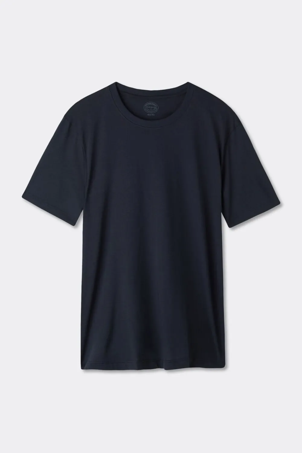 T-shirty|Bawełna Superior Extrafine>Intimissimi T-shirt o Regularnym Kroju z Bawełny Superior Extrafine niebieski - 800 - blu notte