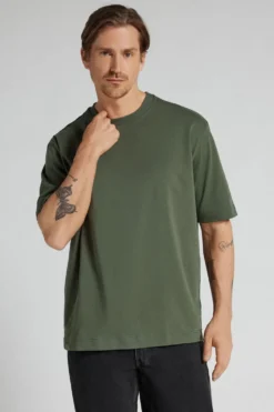 T-shirty>Intimissimi T-shirt Oversize 100% Bawełny zielony - 078k - verde truck