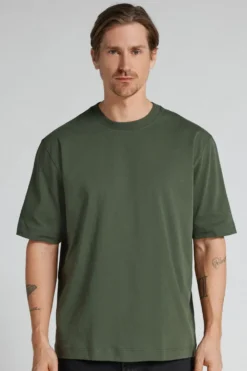 T-shirty>Intimissimi T-shirt Oversize 100% Bawełny zielony - 078k - verde truck