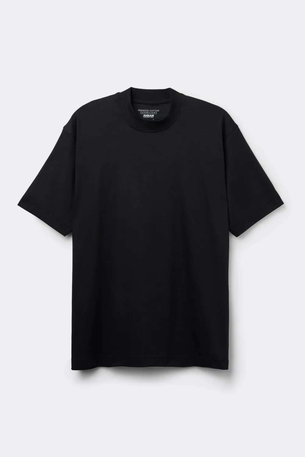 T-shirty|Merceryzowana Bawełna Filo Premium>Intimissimi T-shirt Oversize z Merceryzowanej Bawełny Superlight filo Premium czarny - 019 - czarny