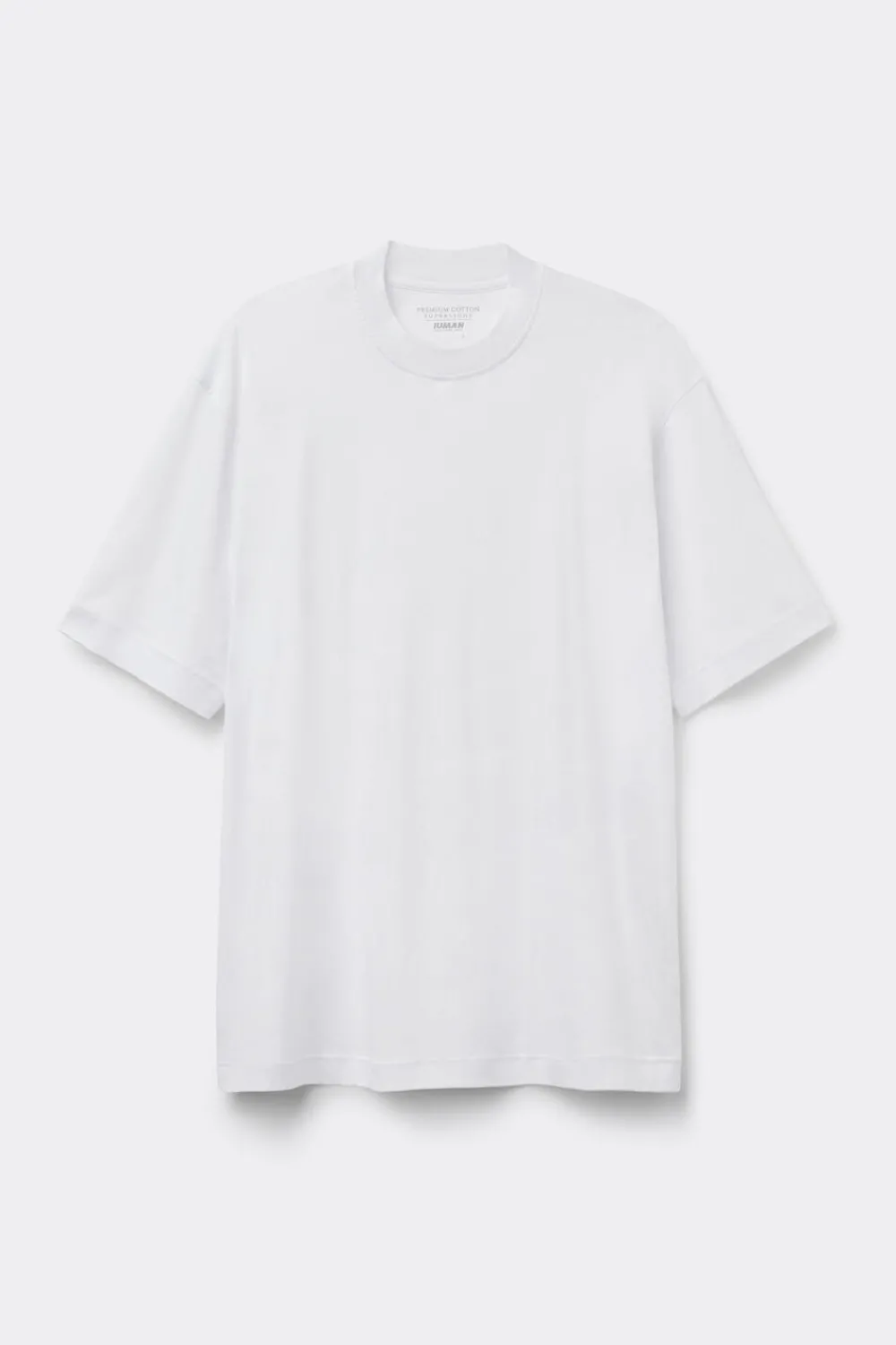 T-shirty|Merceryzowana Bawełna Filo Premium>Intimissimi T-shirt Oversize z Merceryzowanej Bawełny Superlight filo Premium biały - 001 - biały
