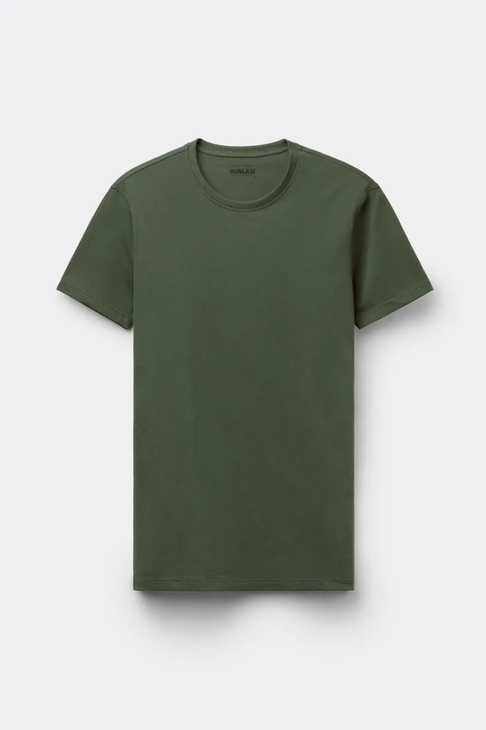 T-shirty|Bawełna Superior>Intimissimi T-shirt z Elastycznej Bawełny Superior zielony - 078k - verde truck