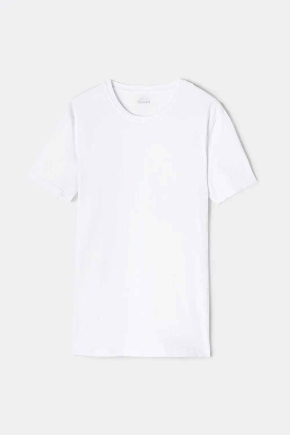 T-shirty|Bawełna Superior>Intimissimi T-shirt z Elastycznej Bawełny Superior biały - 001 - biały