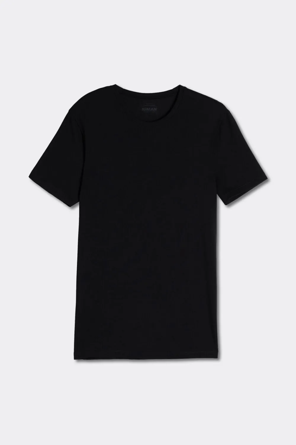 T-shirty|Bawełna Superior>Intimissimi T-shirt z Elastycznej Bawełny Superior czarny - 019 - czarny
