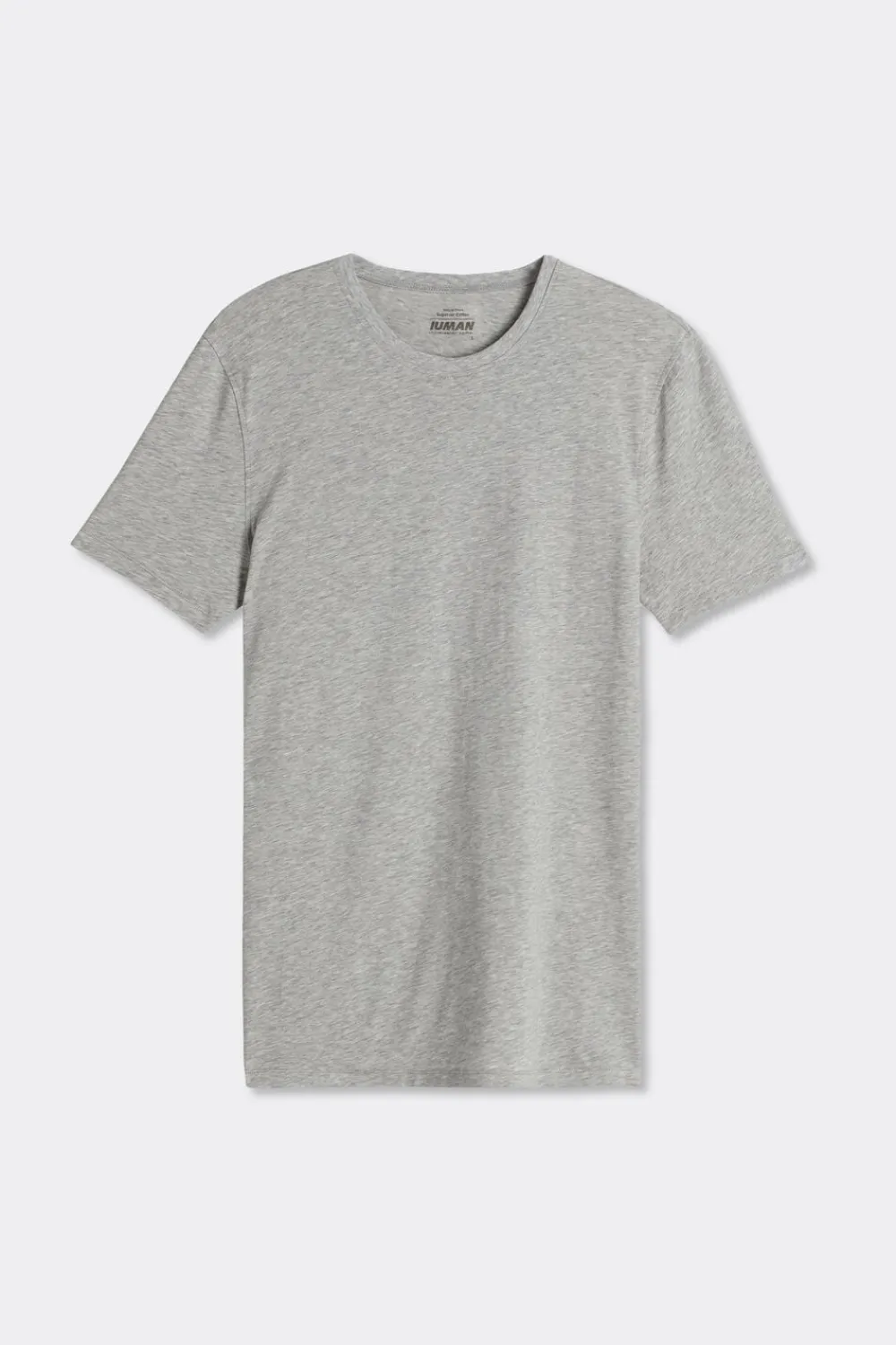 T-shirty|Bawełna Superior>Intimissimi T-shirt z Elastycznej Bawełny Superior szary - 031 - grigio melange chiaro