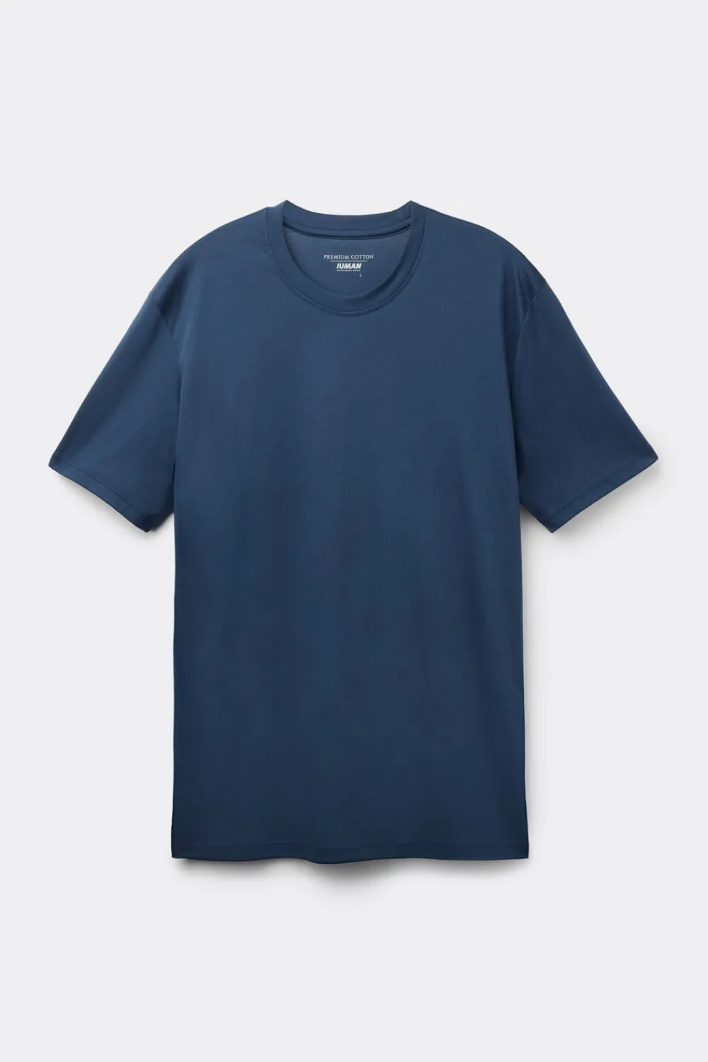 T-shirty|Merceryzowana Bawełna Filo Premium>Intimissimi T-shirt z Merceryzowanej Bawełny filo Premium niebieski - 886j - blu gas
