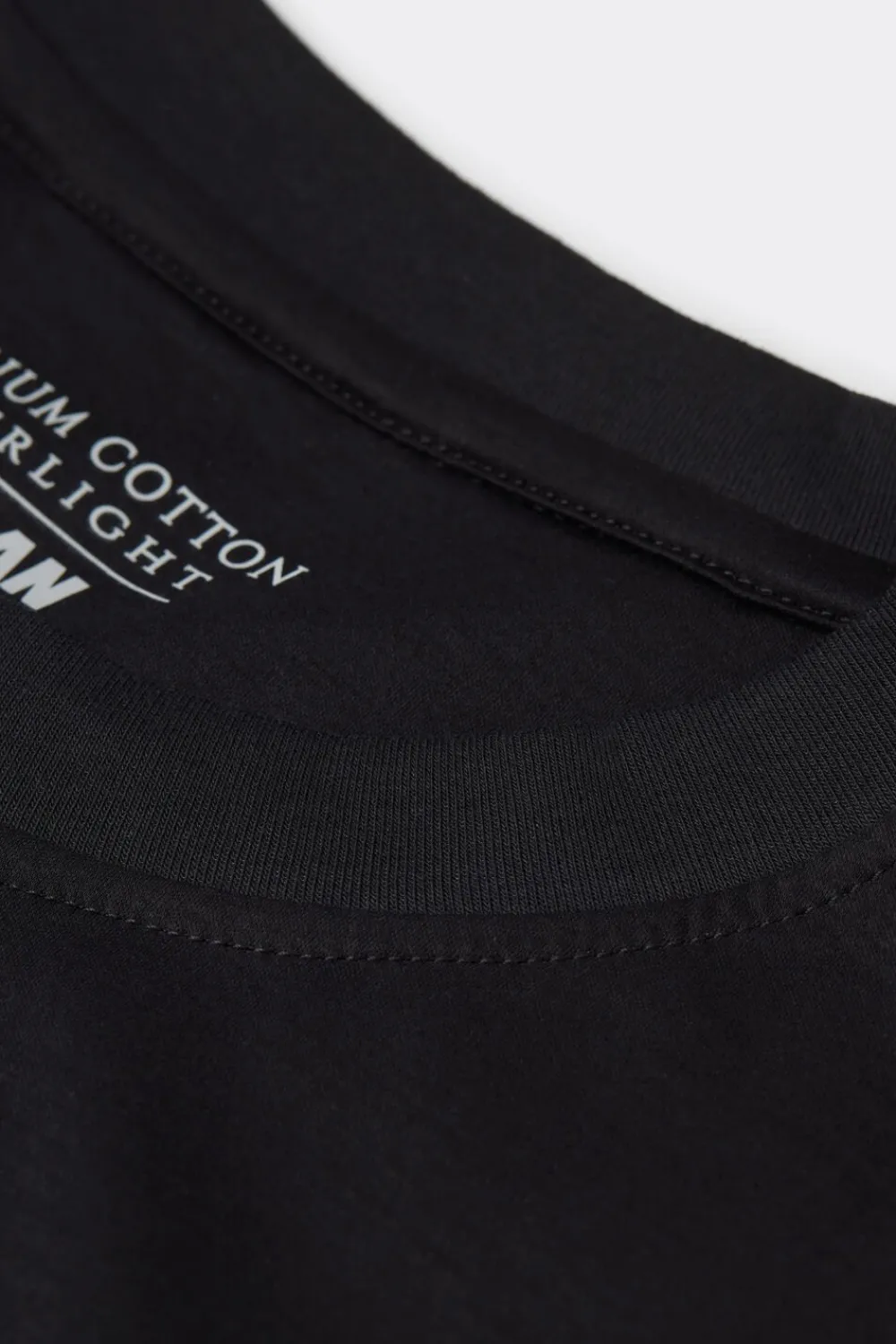T-shirty|Merceryzowana Bawełna Filo Premium>Intimissimi T-shirt z Merceryzowanej Bawełny Superlight filo Premium czarny - 019 - czarny