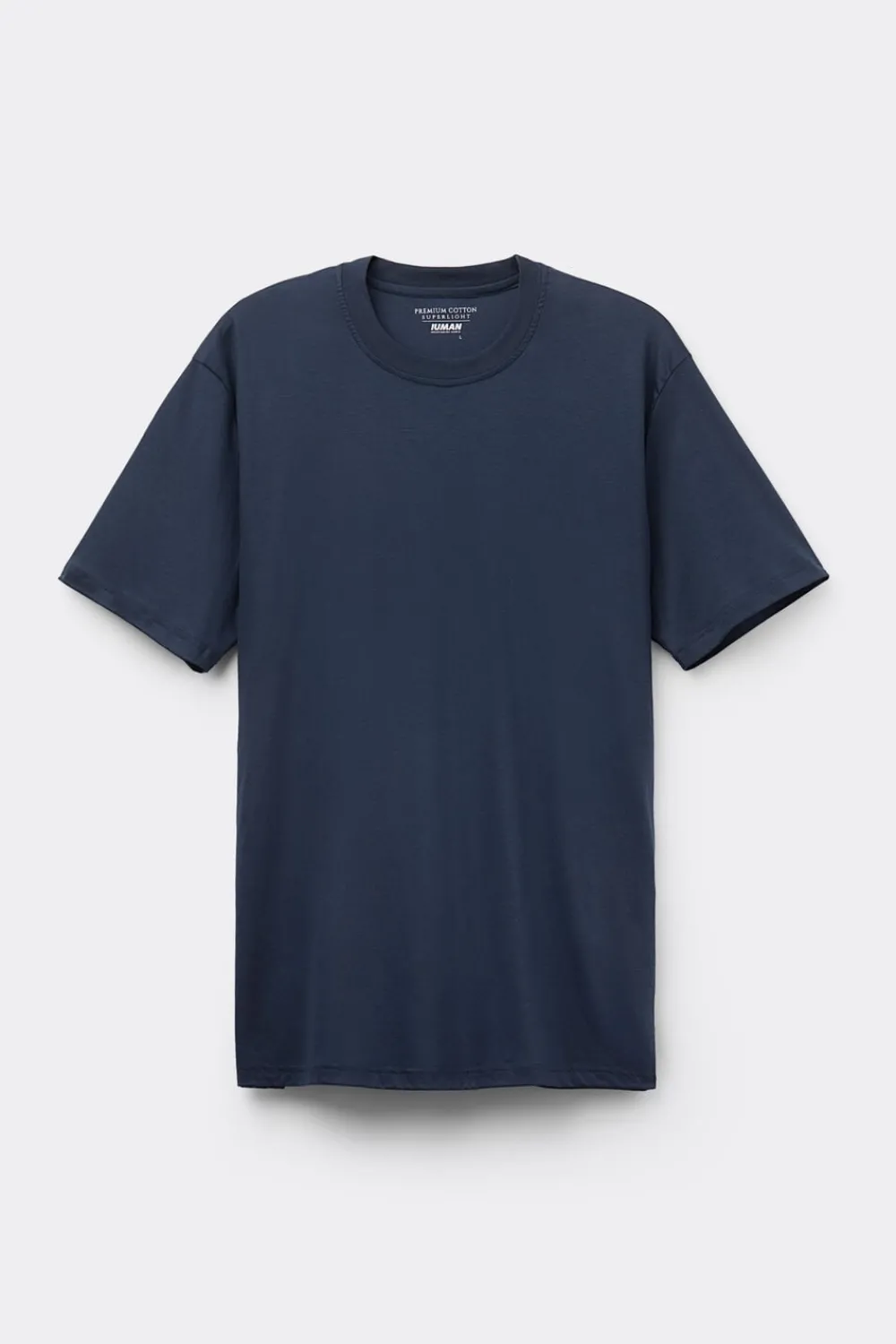 T-shirty|Merceryzowana Bawełna Filo Premium>Intimissimi T-shirt z Merceryzowanej Bawełny Superlight filo Premium niebieski - 490j - blu navy