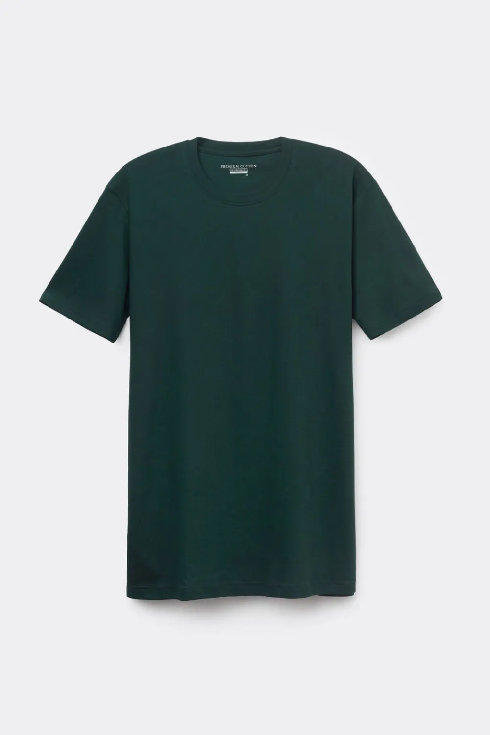 T-shirty|Merceryzowana Bawełna Filo Premium>Intimissimi T-shirt z Merceryzowanej Bawełny filo Premium zielony - 132j - verde scuro