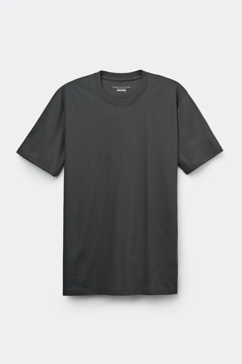 T-shirty|Merceryzowana Bawełna Filo Premium>Intimissimi T-shirt z Merceryzowanej Bawełny filo Premium szary - 4712 - dark grey