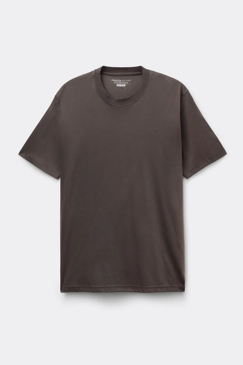 T-shirty|Merceryzowana Bawełna Filo Premium>Intimissimi T-shirt z Merceryzowanej Bawełny Superlight filo Premium brązowy - 132k - brown
